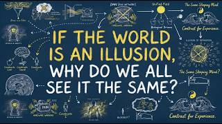 Why Do We See the Same World If Every Brain Creates Its Own Reality? A Shared Hallucination?