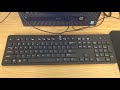 HP SK-2120 THOCCC Membrane School Keyboard Sound Test