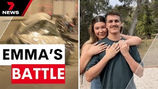 Devastated parents keep vigil by Emma McLean's bedside after horror tunnel crash | 7 News Australia