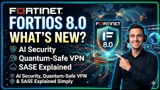 🚀 FortiOS 8.0 — What's New AI Security, Quantum Safe VPN & SASE Explained Simply 🔥