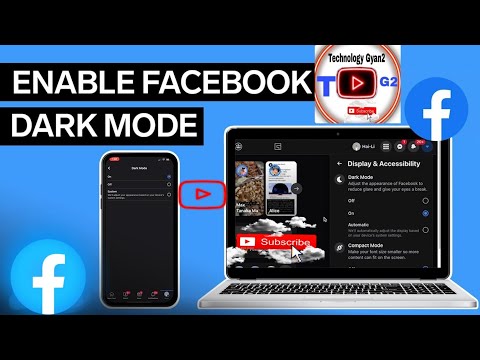 How to Enable Dark Mode in Facebook Account2024