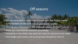 What Are Off Seasons And How To Get Them Booked - M6V7