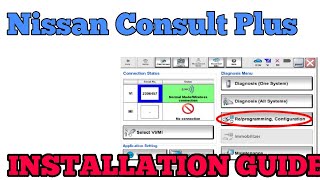 How to install Nissan Consult Plus Latest Software / Professional Diagnostic tool