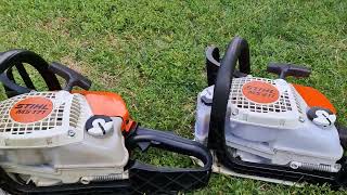 STIHL MS211 VS STIHL MS171 real