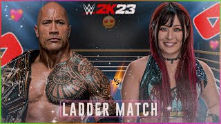 IYO Sky VS Rock | Ladder Match | WWE 2K23 | Prash Gaming