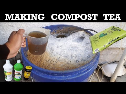 How To Make Compost Tea - Organic Fertilizer For Your Plants How To Make Compost Tea - Organic Fertilizer For Your Plants