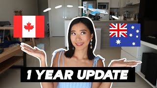 I MOVED TO AUSTRALIA from Canada and its been HARDER THAN I EXPECTED | 1 Year Update!