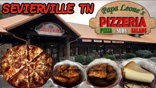 PAPA LEONE'S PIZZERIA REVIEW - Sevierville Tennessee