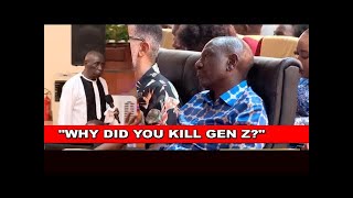 ''Why Did You Kill Gen Z'' Ruto almost Walks out of the Church after Fearless Pastor asked him This!