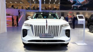 2025 FAW Hongqi E-HS9 EV Walkaround—Guangzhou Motor Show 2024 | 4K