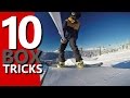 10 Snowboard Tricks to Learn on a Box