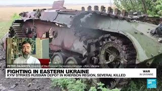 Ukraine on new war footing, having 'tremendous successes in striking Russia's military stockpiles'