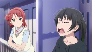 侑と歩夢の朝　「ラブライブ！虹ヶ咲学園スクールアイドル同好会」１話