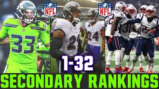 Ranking Every NFL Secondary From WORST To FIRST For 2020