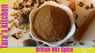 British Mix Spice for Baking - Recipe