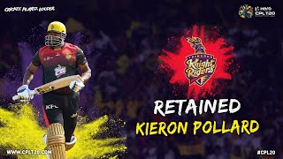 KIERON POLLARD | #CPLDraft #CPL20 #CricketPlayedLouder #KieronPollard #TrinbagoKnightRiders