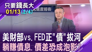 十年一遇的搶債風潮 美債.20年成關鍵字?FED喊降,美財部躺著中槍?匯差恐侵蝕獲利?【20240113(第2/4段)只要錢長大*鄭明娟(朱岳中)】