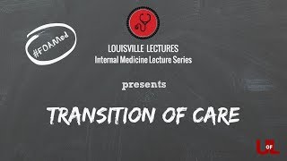 Transition of Care with Dr. Shanna Barton