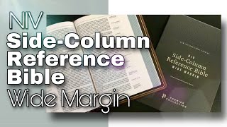 NIV Side-Column Reference Bible Review - Wide Margin - Premier Collection - Brown Goatskin