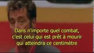 L'enfer du dimanche (Any given sunday) - speech d'Al Pacino sous titré