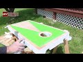 how to make cornhole boards