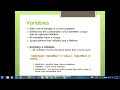 Core Java Training  || Variables