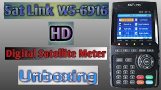 Satlink Ws-6916 Digital Satellite Finder Meter Unboxing \u0026 Setting...