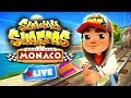 🔴 Subway Surfers World Tour 2017 - Monaco Gameplay Livestream