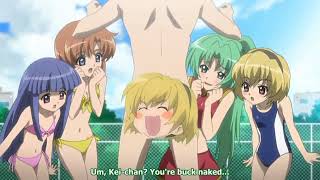 Keiichi's fur seal - Higurashi no Naku Koro ni Rei | Ep 1