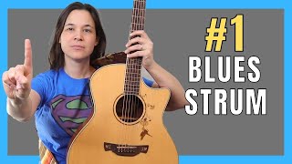Learn to STRUM LIKE A PRO with THIS Blues Guitar Strum