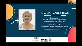 The 19th Oxford & Cambridge Society Malaysia English Language Event 2021