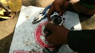 Honda Activa or Dio self starter repair