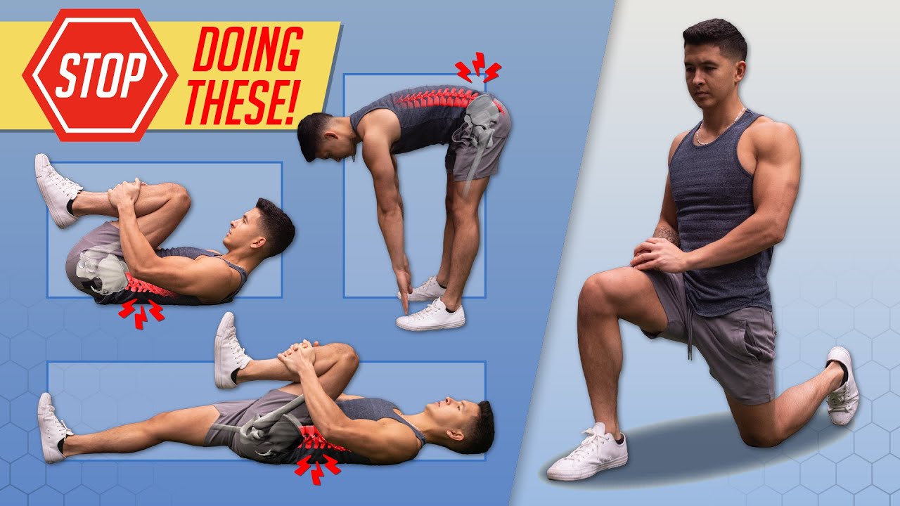 The WORST Stretches For Low Back Pain (And What To Do Instead) Ft. Dr ...