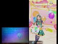 アイカツオンパレード！　プレイ動画 101　しおんちゃんとアイカツ！