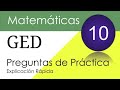 Preguntas de Práctica de GED en Español