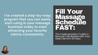 Fill Your Schedule Fast: Proven Marketing Strategies for Massage Therapists