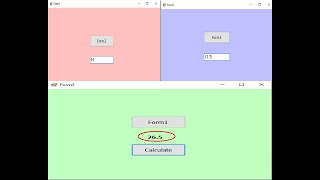 c# tutorial for beginners: How to Sum values between forms using global variables