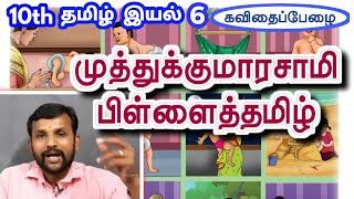 10th முத்துக்குமாரசாமி பிள்ளைத்தமிழ் இயல் 6 | 10th Tamil Unit 6 Muththukkumarasamy Pillaiththamizh |