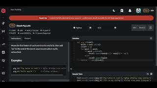Codewars | Simple Pig Latin | Python 5 kyu