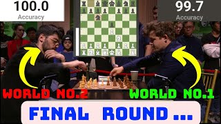 علیرضا فیروزجا vs مگنوس کارلسن | دور سیزدهم | قهرمانی جهان شطرنج بلیتز 2024 | #magnuscarlsen