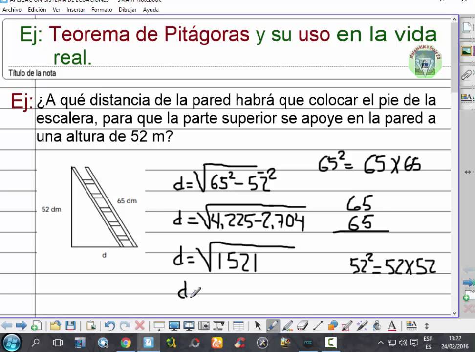 Ejemplos Del Teorema De Pitagoras En La Vida Real