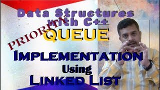 Priority Queue Implementation using Linked List in C++ with example || By Studies Studio