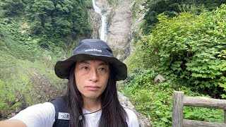 虹が見えたら幸運！富山県の称名滝！龍にも見える⁉︎