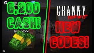 New Granny Code How To Get 5000 Roblox