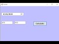 Programming in Visual Basic.net: How to calculate days between two dates in VB.net