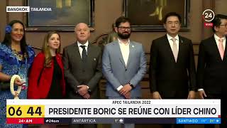 Presidente Boric se reunió con Xi Jinping | 24 Horas TVN Chile