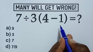 This Math Looks Easy... But Almost Everyone Fails!
