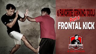 6 FAVE STRIKE FOR REAL FIGHT PART6: Frontal Kick | FILIPINO MARTIAL ARTS | Arnis Kali Escrima