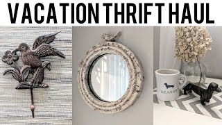 Collective Vacation Thrift Haul \u0026 Home Styling! Goodwill \u0026 WaterFront Thrift Store Destin Florida