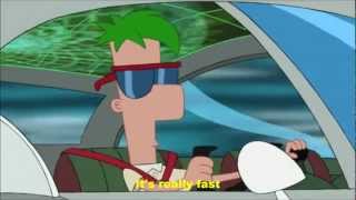 Phineas and Ferb-My Ride From Outer Space Full Song Lyrics